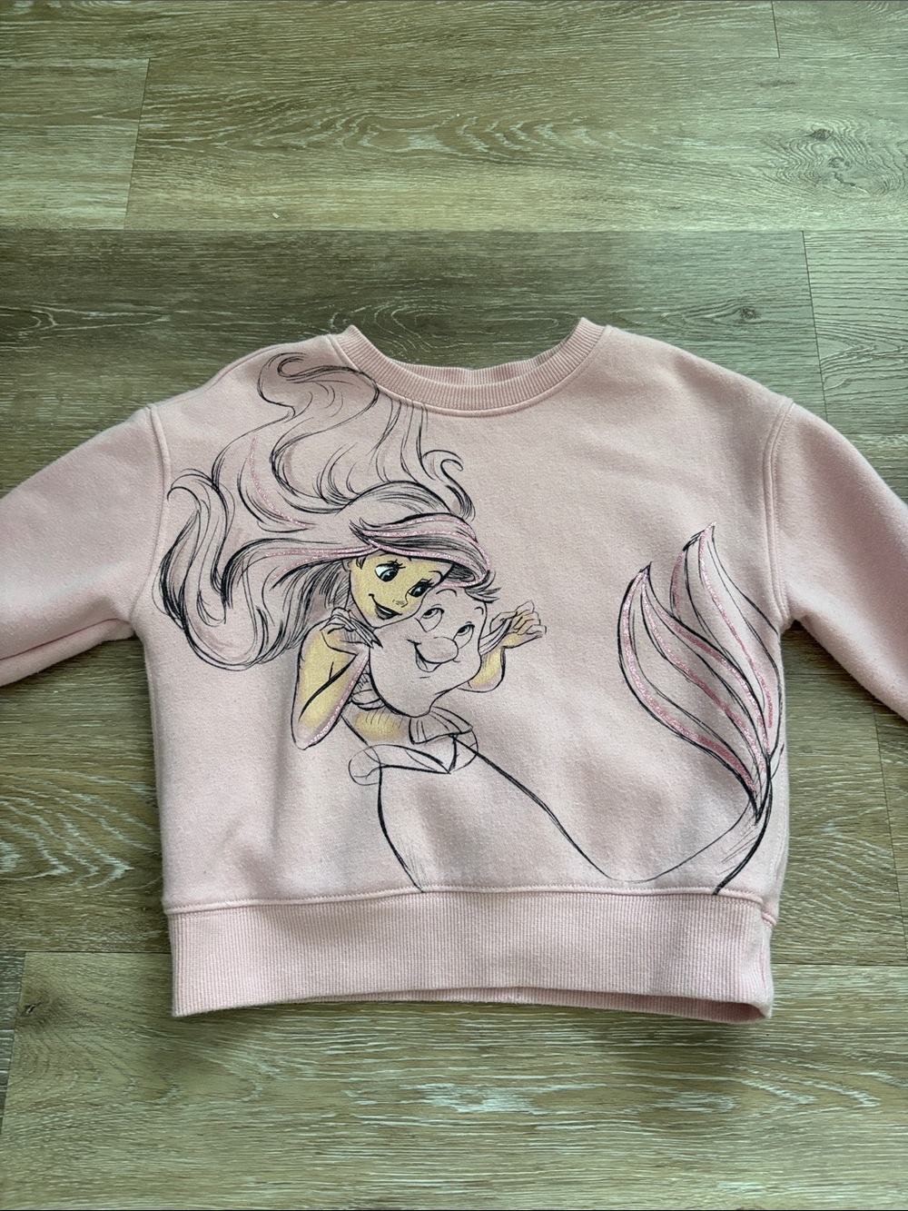 Carter's Light Pink Mermaid Graphic Sweatshirt